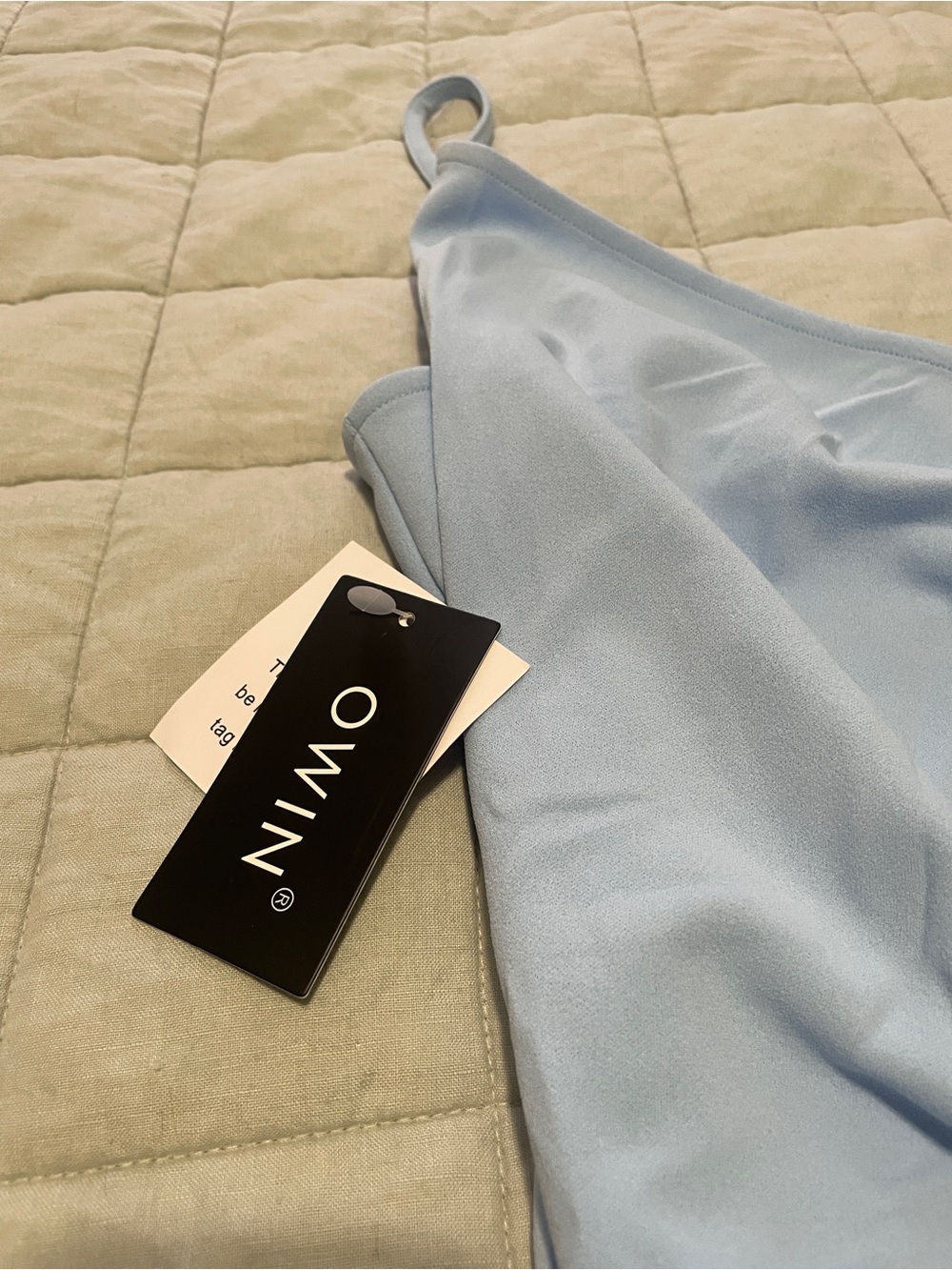 Blue Ruched Bodycon Dress - Picture 5 of 10